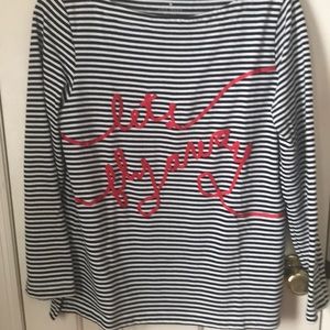 Kate Spade long sleeve shirt.